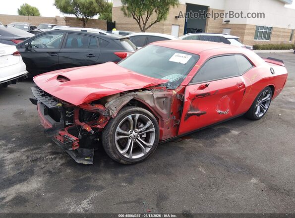 2C3CDZBT6NH124701 2022 DODGE CHALLENGER Orange Դիմացի տեսք