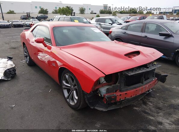 2C3CDZBT6NH124701 2022 DODGE CHALLENGER Orange Սալոնի 360 աստիճան տեսք