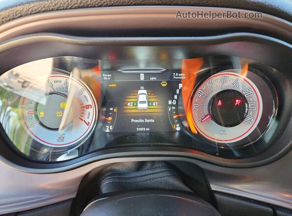 2C3CDZBT6PH602876 2023 DODGE CHALLENGER Black Instrument cluster view