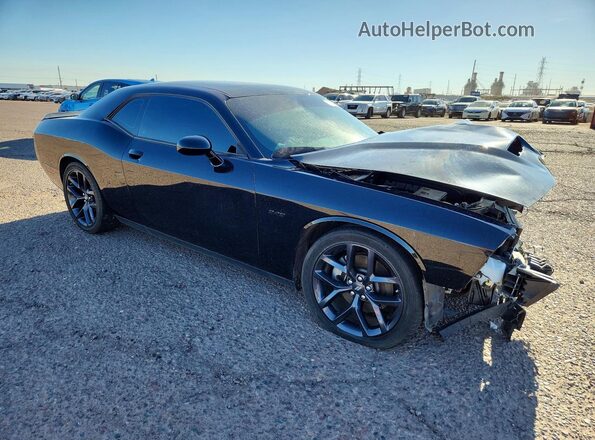 2C3CDZBT6PH669249 2023 DODGE CHALLENGER Черный Передняя правая четверть