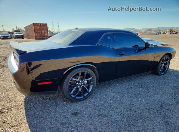 2C3CDZBT6PH669249 2023 DODGE CHALLENGER Черный Задняя правая четверть