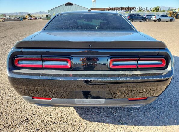 2C3CDZBT6PH669249 2023 DODGE CHALLENGER Черный Вид сзади