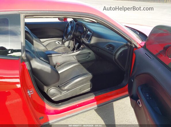 2C3CDZBT7GH114293 2016 DODGE CHALLENGER Red Սալոնի դիմացի տեսք