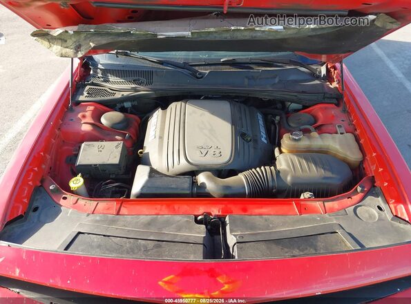 2C3CDZBT7GH114293 2016 DODGE CHALLENGER Red Հետևի տեսք