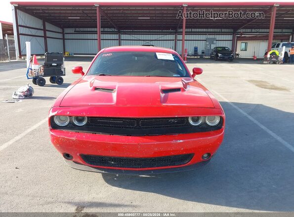 2C3CDZBT7GH114293 2016 DODGE CHALLENGER Red Սարքավորումների վահանակի տեսք