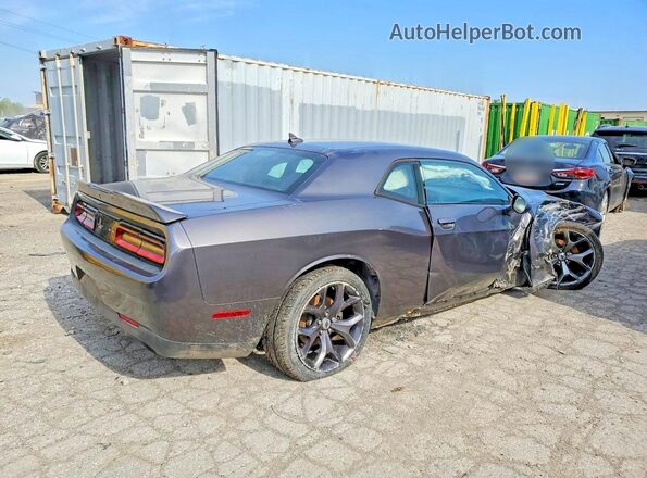 2C3CDZBT7HH554371 2017 DODGE CHALLENGER Gray უკანა მარჯვენა