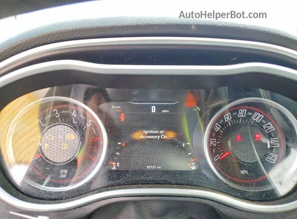 2C3CDZBT7HH554371 2017 DODGE CHALLENGER Gray ხელსაწყოთა პანელის ხედი