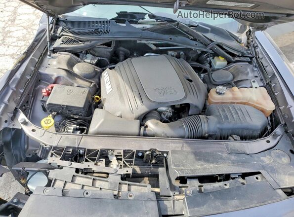 2C3CDZBT7HH554371 2017 DODGE CHALLENGER Gray უკანა სალონის ხედი