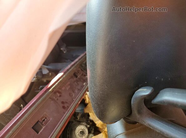 2C3CDZBT7JH286914 2018 DODGE CHALLENGER Burgundy უკანა სავარძლების ხედი