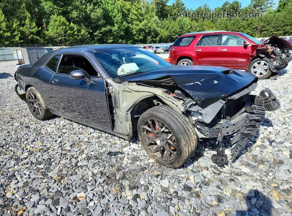 2C3CDZBT7KH552305 2019 DODGE CHALLENGER Gray Przód prawy