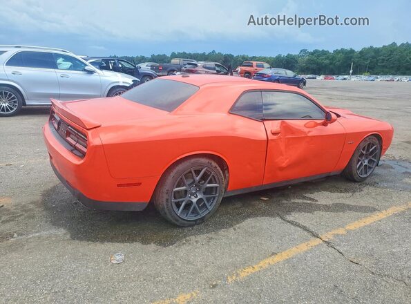 2C3CDZBT7KH621364 2019 DODGE CHALLENGER Orange Tył prawy