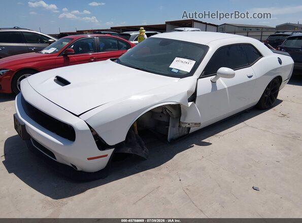2C3CDZBT7KH660505 2019 DODGE CHALLENGER White Przód lewy