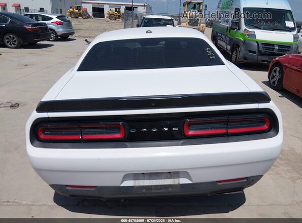 2C3CDZBT7KH660505 2019 DODGE CHALLENGER White 