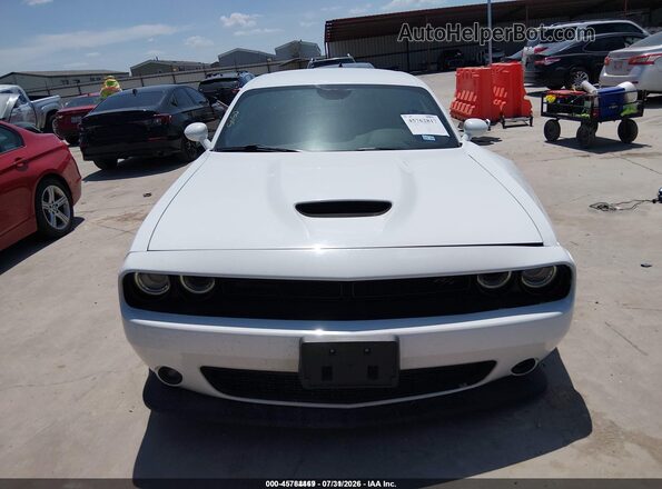 2C3CDZBT7KH660505 2019 DODGE CHALLENGER White Widok zestawu wskaźników