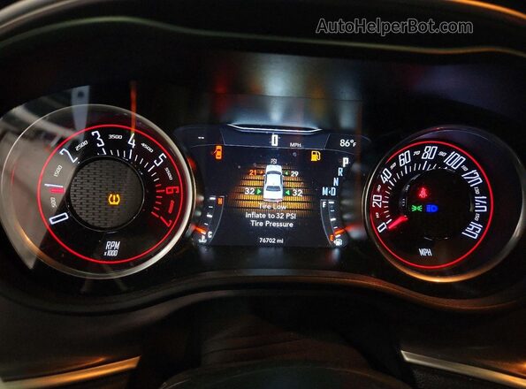 2C3CDZBT7MH559869 2021 DODGE CHALLENGER Silver Вид щитка приладів