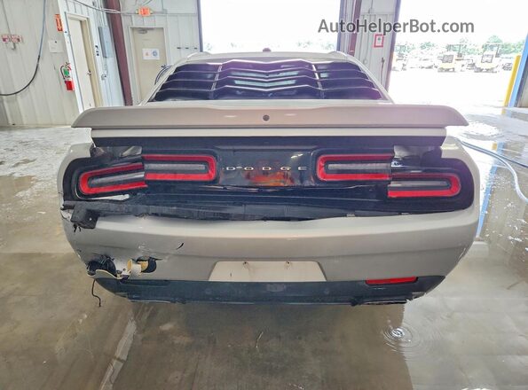 2C3CDZBT7MH559869 2021 DODGE CHALLENGER Silver Вид ззаду
