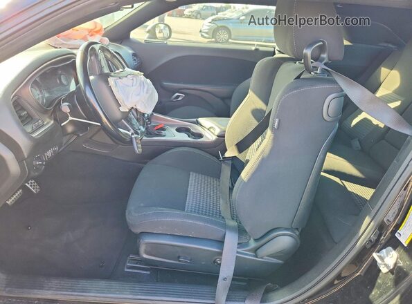 2C3CDZBT7MH676626 2021 DODGE CHALLENGER Black Vista interior delantera