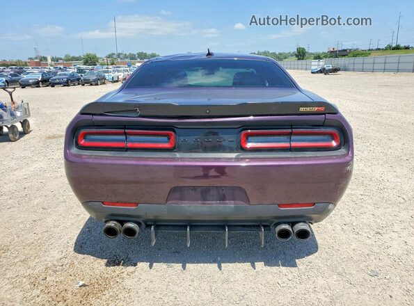 2C3CDZBT7NH117918 2022 DODGE CHALLENGER Purple Հետևի տեսք