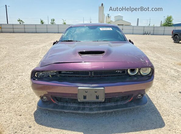2C3CDZBT7NH117918 2022 DODGE CHALLENGER Purple Դիմացի տեսք