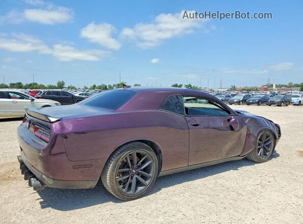 2C3CDZBT7NH117918 2022 DODGE CHALLENGER Purple Հետևի աջ