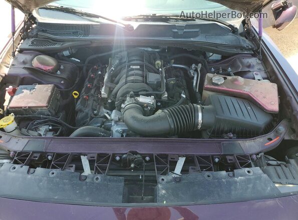 2C3CDZBT7NH117918 2022 DODGE CHALLENGER Purple Սալոնի հետևի տեսք