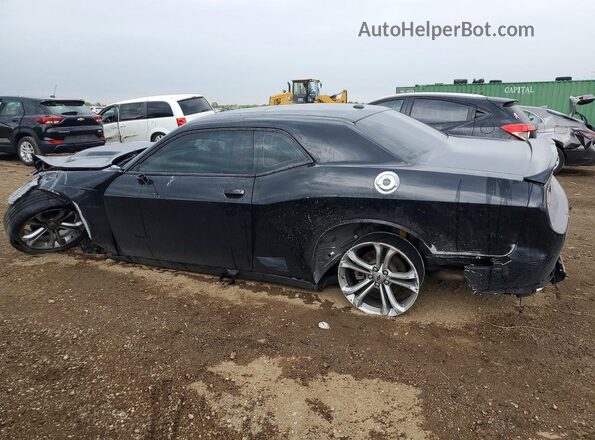 2C3CDZBT7NH230672 2022 DODGE CHALLENGER Черный Задняя левая четверть