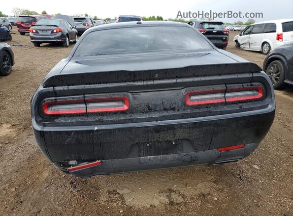 2C3CDZBT7NH230672 2022 DODGE CHALLENGER Черный Вид сзади