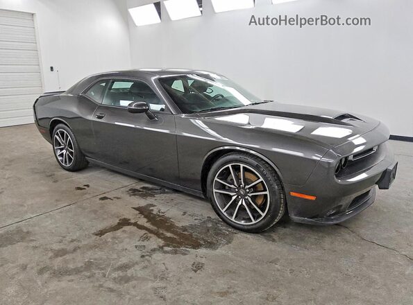 2C3CDZBT7PH570455 2023 DODGE CHALLENGER Gray Delantero derecho