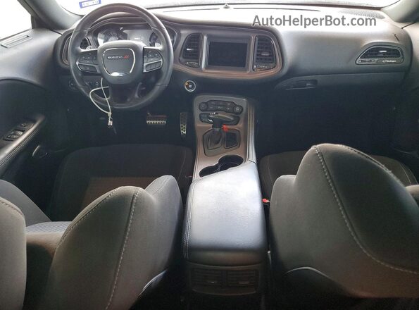 2C3CDZBT7PH606158 2023 DODGE CHALLENGER Blue Առջևի վահանակի տեսք
