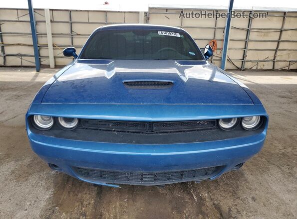 2C3CDZBT7PH606158 2023 DODGE CHALLENGER Blue Դիմացի տեսք