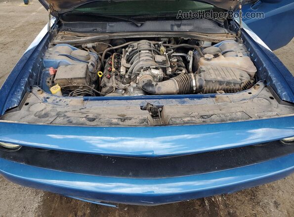 2C3CDZBT7PH606158 2023 DODGE CHALLENGER Blue Սալոնի հետևի տեսք