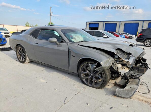 2C3CDZBT7PH668465 2023 DODGE CHALLENGER Gray Przód prawy