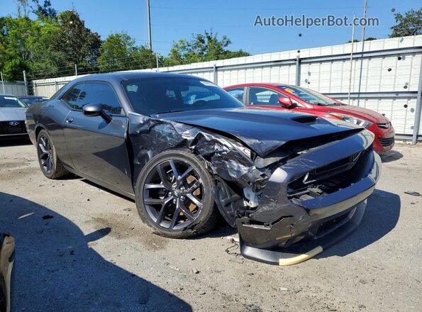 2C3CDZBT7PH684522 2023 DODGE CHALLENGER Charcoal Przód prawy