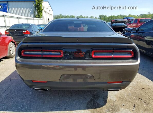 2C3CDZBT7PH684522 2023 DODGE CHALLENGER Charcoal Widok z tyłu