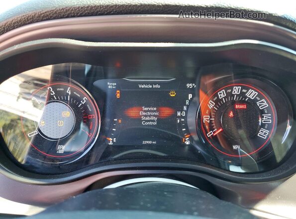 2C3CDZBT7PH684522 2023 DODGE CHALLENGER Charcoal Widok zestawu wskaźników