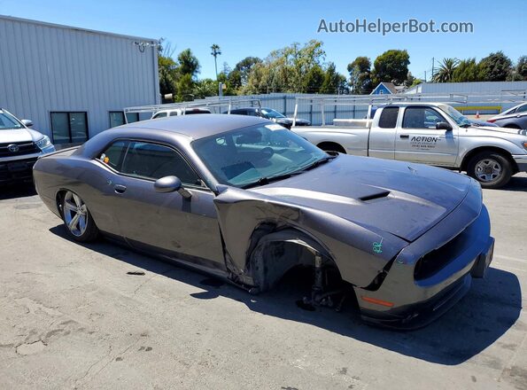 2C3CDZBT8GH218226 2016 DODGE CHALLENGER Charcoal Przód prawy