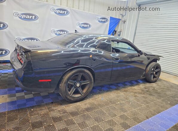 2C3CDZBT8GH345638 2016 DODGE CHALLENGER Black Tył prawy