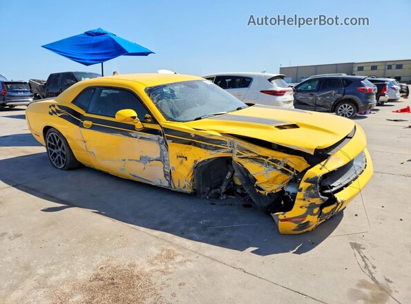 2C3CDZBT8HH509360 2017 DODGE CHALLENGER Yellow Առջևի աջ