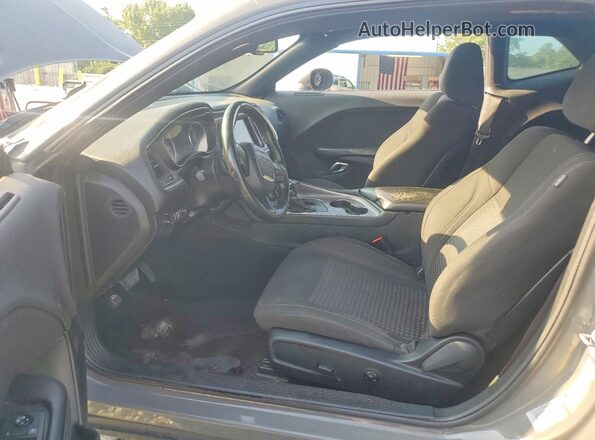 2C3CDZBT8HH568439 2017 DODGE CHALLENGER Gray წინა სალონის ხედი