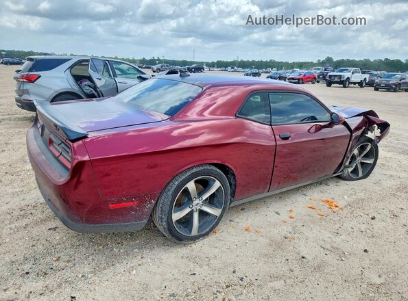 2C3CDZBT8HH640918 2017 DODGE CHALLENGER Maroon Tył prawy