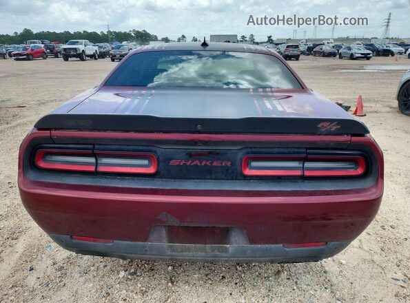 2C3CDZBT8HH640918 2017 DODGE CHALLENGER Maroon Widok z tyłu