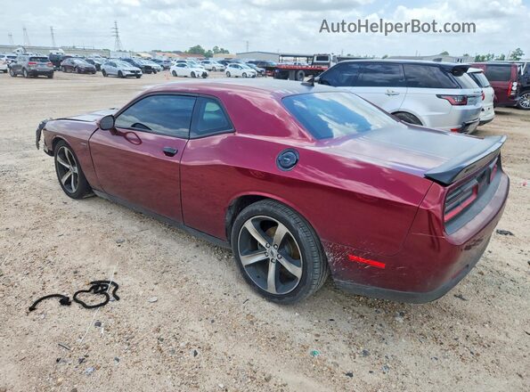 2C3CDZBT8HH640918 2017 DODGE CHALLENGER Maroon Tył lewy