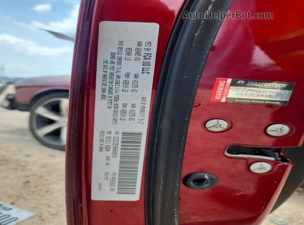 2C3CDZBT8HH640918 2017 DODGE CHALLENGER Maroon Widok komory silnika
