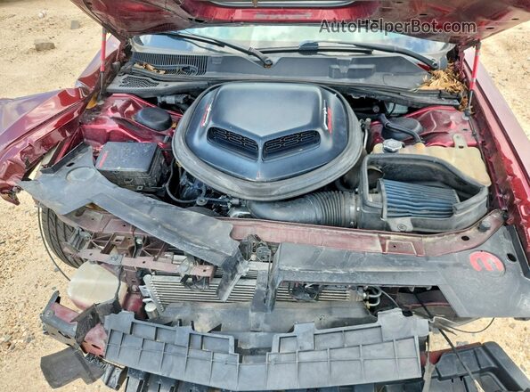 2C3CDZBT8HH640918 2017 DODGE CHALLENGER Maroon Widok wnętrza z tyłu