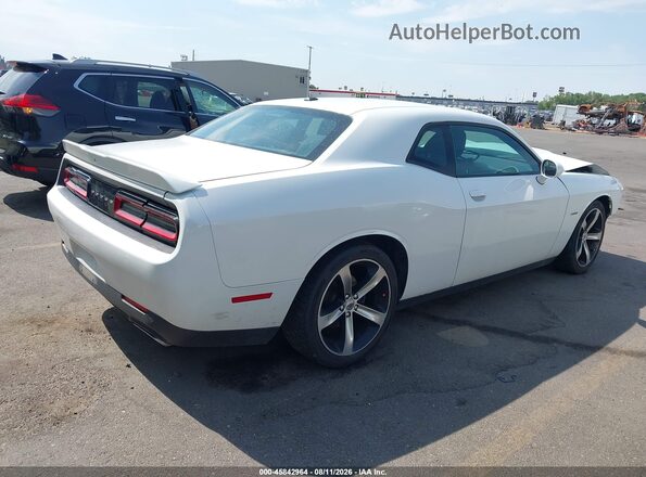 2C3CDZBT8KH513500 2019 DODGE CHALLENGER White უკანა მარჯვენა