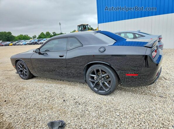 2C3CDZBT8NH168473 2022 DODGE CHALLENGER Black Tył lewy