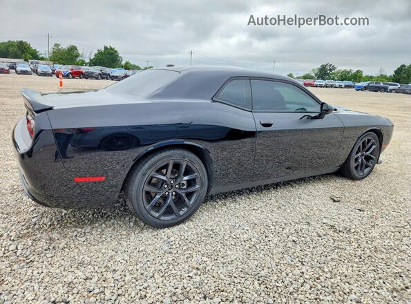 2C3CDZBT8NH168473 2022 DODGE CHALLENGER Black Tył prawy