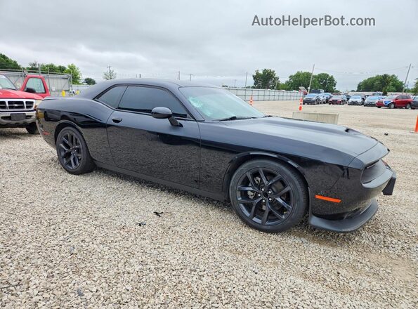 2C3CDZBT8NH168473 2022 DODGE CHALLENGER Black Przód prawy