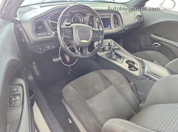 2C3CDZBT8PH545807 2023 DODGE CHALLENGER White წინა პანელის ხედი