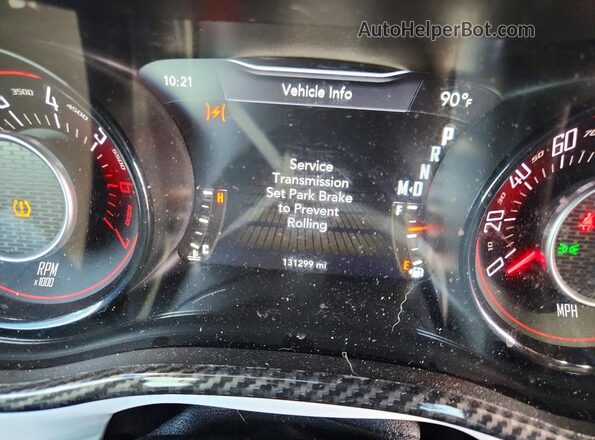 2C3CDZBT9GH112514 2016 DODGE CHALLENGER White Widok zestawu wskaźników